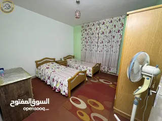  15 شقة استثمارية مفروشة للبيع في الدوار السابع قرب كوزمو طابق ثاني 121م بسعر مغري