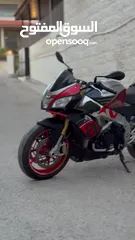  10 Aprilia tuono v41100cc rr  دراجه مميزه جدا تصنيف ستريت  قويه جدا 1100 سيسي  مرخصه ممشى قليل جدا جدا