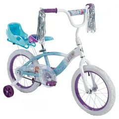  3 استمتعي بمغامرات سحرية مع دراجة Huffy Frozen 16 إنش البناتية من island toys