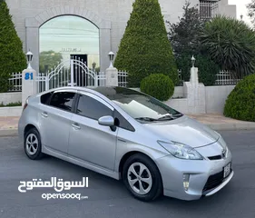  5 تويوتا بريوس منفوضه بالكامل مع جنط كوشوك وكاله غرفه وكاله جلد بطاريه فحص كهرباء فحص بسعر مغري جدا