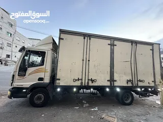  3 شحن افيكو 10 طن  صندوق ابواب ورمبة  موديل 2008 للبيع ماتور 6 سلندر جير عادي 6 غيار