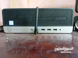  4 كمبيوتر hp جيل ثامن بحاله ممتازه سريع ومناسب للتوجيهي والجامعات