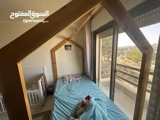  3 تخت مفرد ونص (خشب سويد)