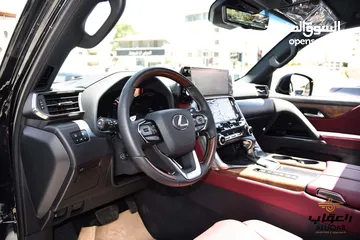  9 لكزس LX600 2024 وارد الوكيل عداد زيرو فاخرة لون اسود مميز