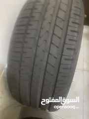  4 ‏ sale two Falken  tyres 255/40/r18  new year last year 2022 almost new not used for sale 700 aed