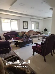  1 شقة أرضية مفروشة  فخمة ونظيفة ،جدا مدخل خاص وحديقة حولها ،مخدومة تصلح لعرسان او طالبات جامعة