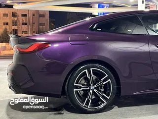  10 Bmw G22 4 series Coupe 2022  kit M interior/exterior Low Mileage 11000km  وارد.               اوروبي