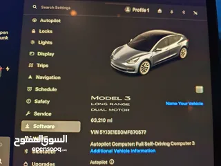  14 تيسلا 3 موديل 2021 لونج رينج دول موتور جمرك جديد