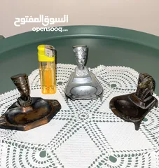  14 (نوادر نحاسية) أطباق تعليق وديكورات قديمة مميزة.