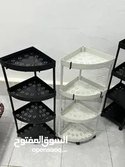  3 استغل الزوايا... وخلّي كل شي مرتب!   ودّع الفوضى واستقبل التنظيم مع ستاند الزاوية البلاستيكي