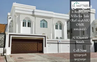  1 6 Bedrooms Villa for Sale in Al Khuwair REF:1046AR