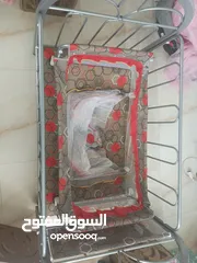  5 تخت عدد 2تخت صغير وتتخت كبير  وناموسيه بصلاه ع النبي بجنن مشاء الله