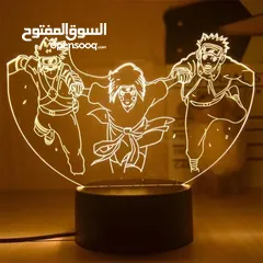  4 إضاءات لانمي ناروتو القطعه ب 4.5 ريال