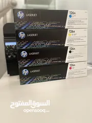  4 HP Printer LaserJet w/ Extra Ink Cartridges