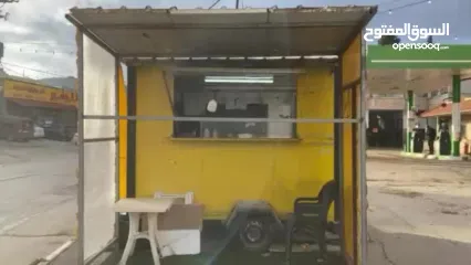  3 كيوسك "كرڤان" للبيع سعر ممتاز