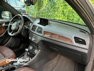  12 Audi Q3 2014 2.0T وارد شركه نقل مالك شخص واحد فل كامل اعلى تصنيف فحص كامل بحاله الوكاله