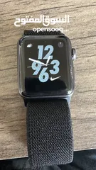  1 ساعة apple series 3 38mm nike edition