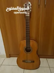  1 real wooden guitar