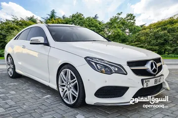  7 2016 Mercedes E320 Coupe / Gcc Specs / Excellent Condition / Panoramic Roof / 360 Cameras.