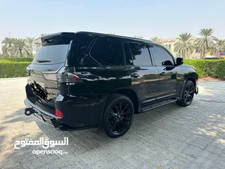  9 Lexus Lx570 Signature Black Edition V8 5.7L Full Options Model 2018 Gcc Spec agency