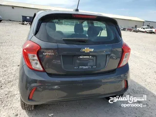  6 Chevrolet Spark Model 2022 Color Gray interior Black This is USA Used cars that’s available in UAE