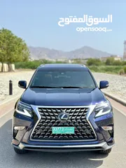  4 LEXUS GX 2023 ازرق داخل جملي