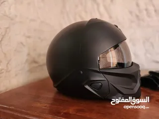  3 motorcycle helmet scorpion  combat 2 EXO خوذة دراجة نارية.