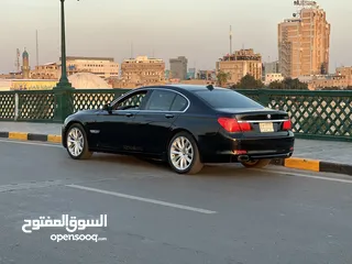  24 بي ام دبليو  750i توين تيربو  اعلى فئه واعلى مواصفات  صبغ بنيد فقط بدون دواخل بدون ايرباك