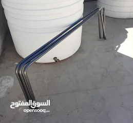  1 قواعد حديد علوية لتثبيت غطاء بكب