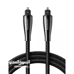  8 UGREEN AV108 Digital Toslink Audio Cable-3M كيبل يوجرين ديجيتال للصوت 3 متر