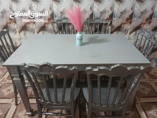  5 طاوله جديده أي شي ما بيها يجيك وياها وياها ست كراسي