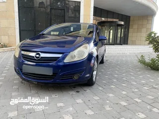  2 اوبل كورسا 2007 للبيع