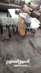  4 اثات منزل مستعمل طربيزات مع كورنر