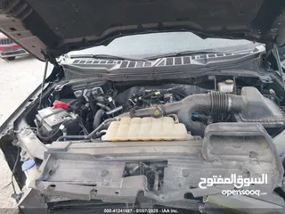  11 فورد f150 فل مواصفات  بانوراما كاميرات 360 جير ارضي حادث بسيط