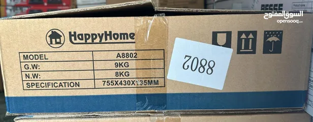  2 HappyHome A8802 Double Burner Gas Stove