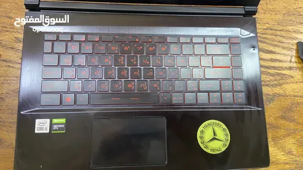  3 لابتوب msi gaming gf63 10 sc