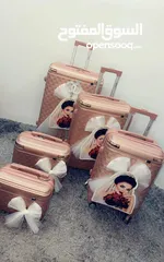  2 حقائب اعراس او سفر جديدة 5 شنط