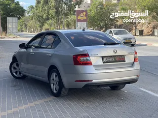  5 سكودا اوكتافيا 2020/19 بحالة الوكالة ولا غرام بوية