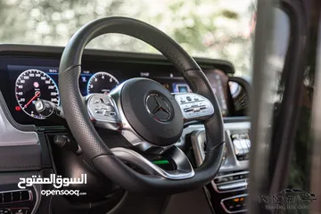  24 Mercedes G500 2024 Amg kit Night Package   السيارة وارد و كفالة الشركة و قطعت مسافة 2,000 كيلو