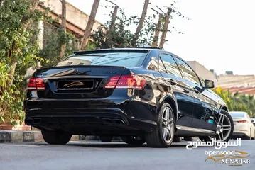  4 Mercedes E200 Avantgarde Amg kit 2015  السيارة وارد و بحالة الوكالة