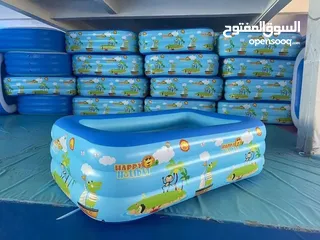  6 برك FAMILY FUNPOOL القابلة للنفخ – خلّي كل يوم عيد لأطفالك والعيلة برك عائلية بأحجام وأشكال متعددة .