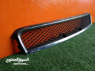  2 شبك طمبون امامي سفلي ميتسوبيشي لانسر فراشة 2009-2015  اصلي مستعمل وارد اليابان بحالة ممتازة