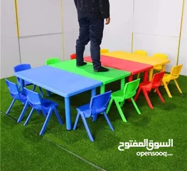  5 طاولات و كراسي اطفال حضانات و رياض اطفال. متوفر خدمة التوصيل لجميع المحافظات