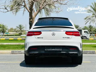  7 MERCEDES GLE63 S COUPE FULL OPTION GCC SPACE MODEL 2016