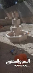  4 نوافير وشلالات وبابكيو احواض زريعه جميع انواع الحجر البناء والديكوارات