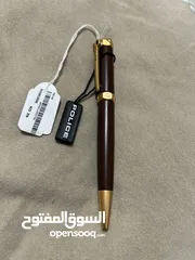  7 قلم حبر جاف من police لون بني