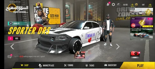  1 حساب Drive Zoneللبيع حساب ممتاز جدا