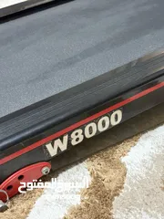  3 جهاز كهربائي للركض والمشي  - W8000  من Active Sports    ، Auxمدمج ب جهاز مساج ،مدخل