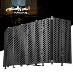  3 عازل صوت لتسجيل الصوت Recording Screen 5 Foldable Panels