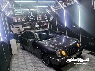  2 مرسيدس بنز E230موديل1996محدثه بالكامل 2001 فل كامل ماتور 2300نازل ع الرخصه2000 ترخيص واطي